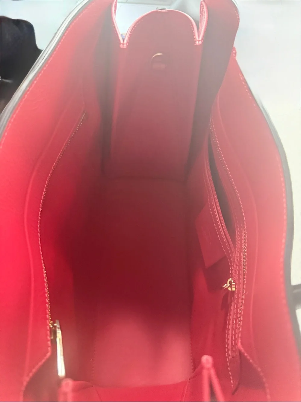 Christian Louboutin Black Pebbled Leather Tote with Multicolor Studs